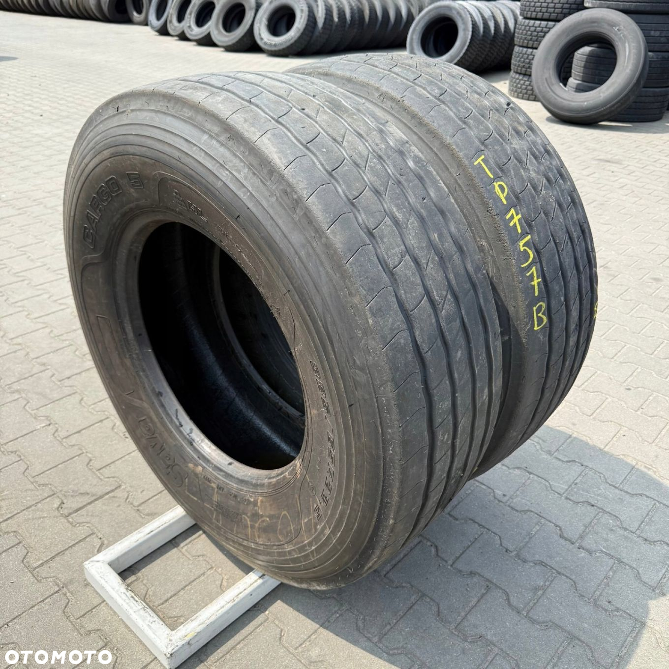 385/65R22.5 SAVA CARGO 5 HL 7-8mm 2021/22 NACZEPA PARA NACZEPOWE TP757A - 5