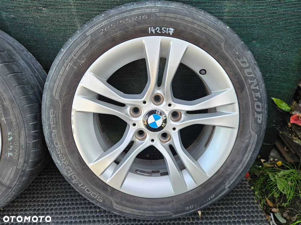 Kola Alu Felga 6780907 Alumiowa Alufelga Kolo Felgi R16 5x120 7J ET31 BMW 1 3 E81 E87 E90 E91 Opony 205/55 R16 - 17
