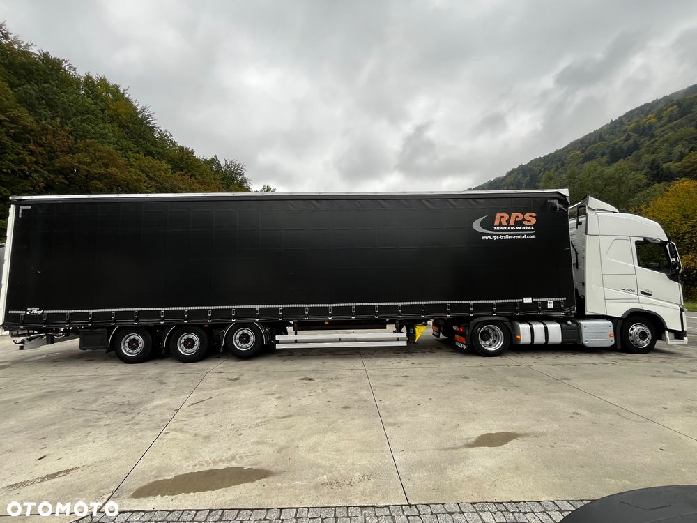 Volvo FH 500 Mega 2016 Rok + Fliegl 2017 // Oś podnoszona // Zestaw ! - 8