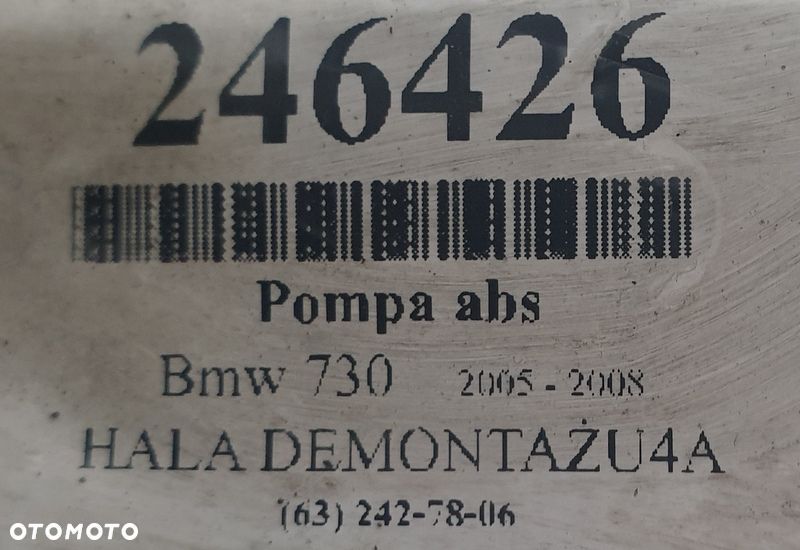 BMW E65 Pompa ABS 6771233 - 5