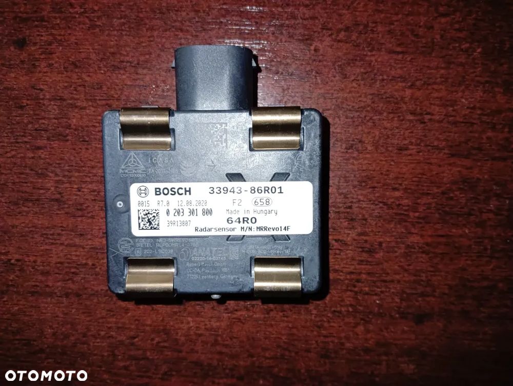 Suzuki Vitara Radar Distronic 33943-86R01 - 2