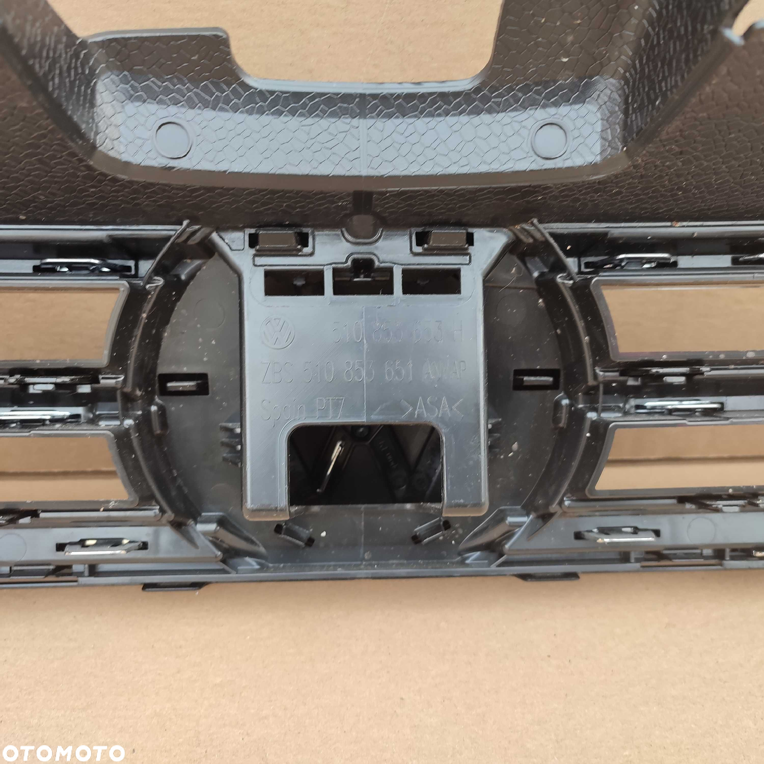 VW Golf Sportsvan Lift grill atrapa zderzaka chrom emblemat - 6