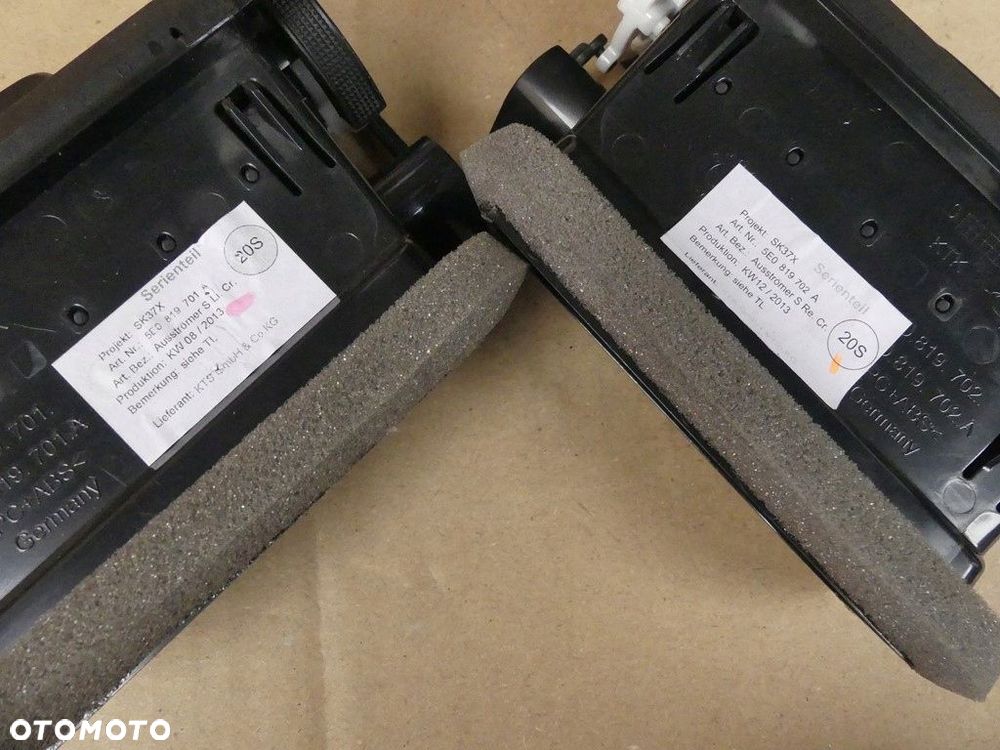 dw skoda octavia 3 kratki nawiewu 5e0819701a 5e0819702a 5e0820951a - 6