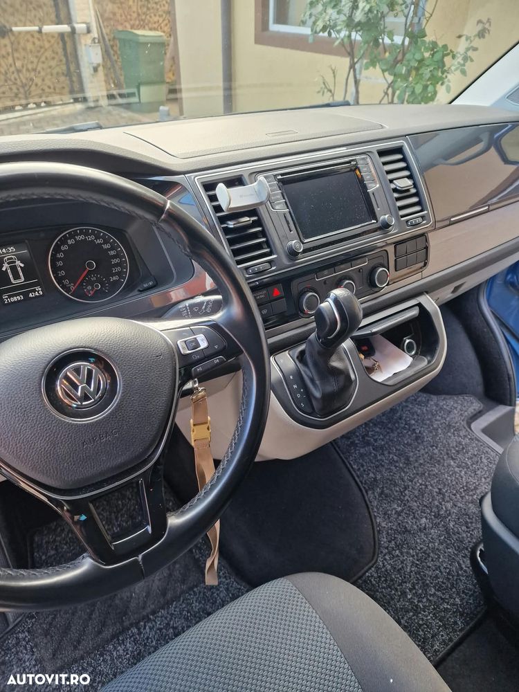 Volkswagen VW T6 LUNG 2.0 TDI 150CP DSG 2019 • ACC • FULL LED • CARPLAY • 5 LOCURI - 3