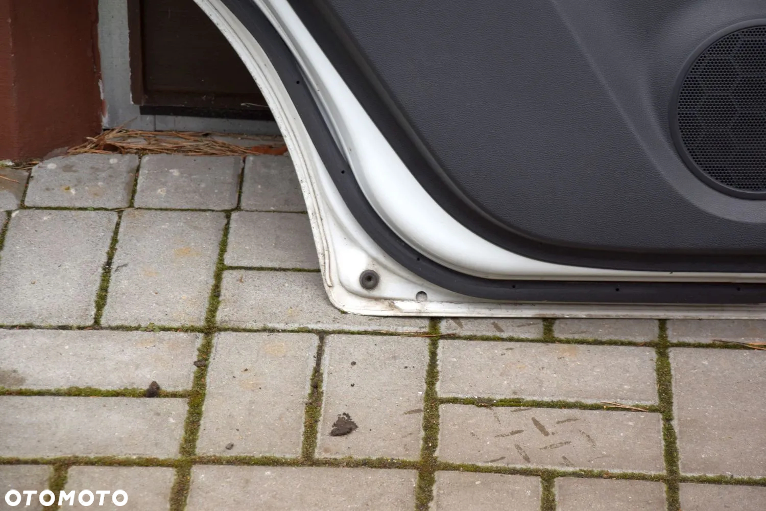 Opel Agila B II Suzuki Splash 08- Drzwi lewe tylne lewy tył 26U białe kompletne - 6