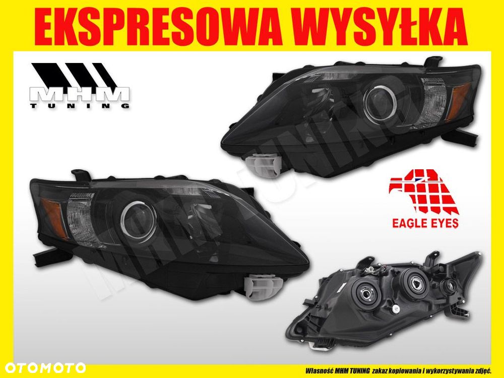 reflektor lampa lexus rx 350 450 al10 2009-2012 r - 2