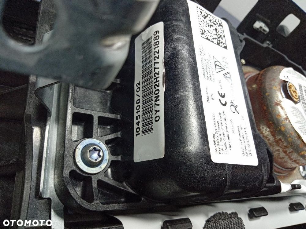 PORSCHE PANAMERA II 971 DESKA KONSOLA PODUSZKI PASY EU KPL - 16