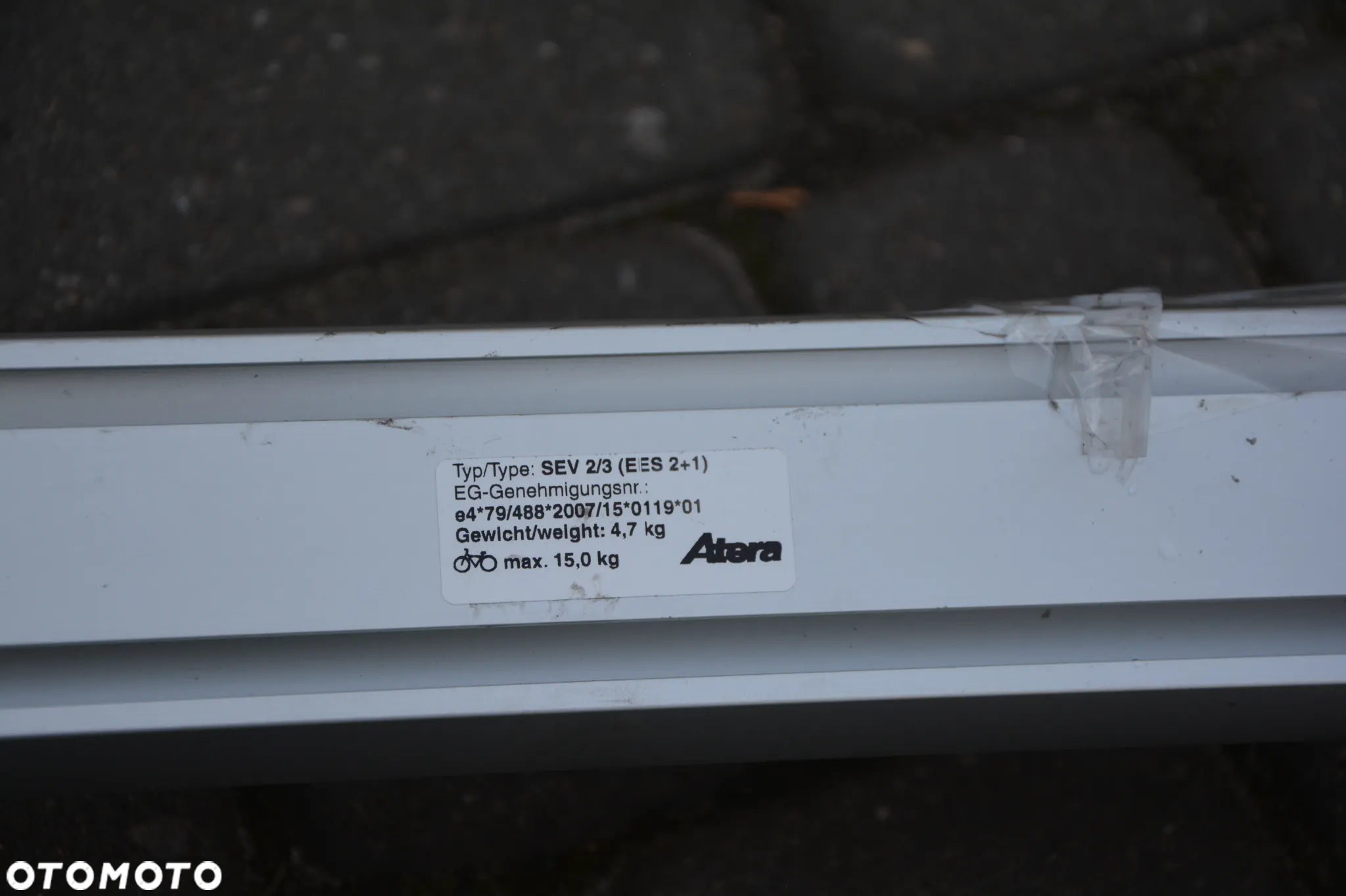 Atera Strada Evo dostawka na 3 /4 rower atera - 4