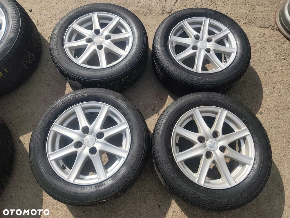 4x100 Felgi Aluminiowe Alufelgi 14 Koła letnie lato Mitsubishi Colt Carisma Lancer Mirage Rover 200 25 400 45 Subaru Justy Toyota Yaris Corolla Suzuki Swift Baleno Liana Ignis Kia Rio Picanto Daihatsu Sirion Charade Hyundai Accent i10 i20 Getz Honda Civic City Jazz Fit PRELUDE Mazda 121 323 Demio Legnica ALU-RAD 165/70 6,5-7mm - 1