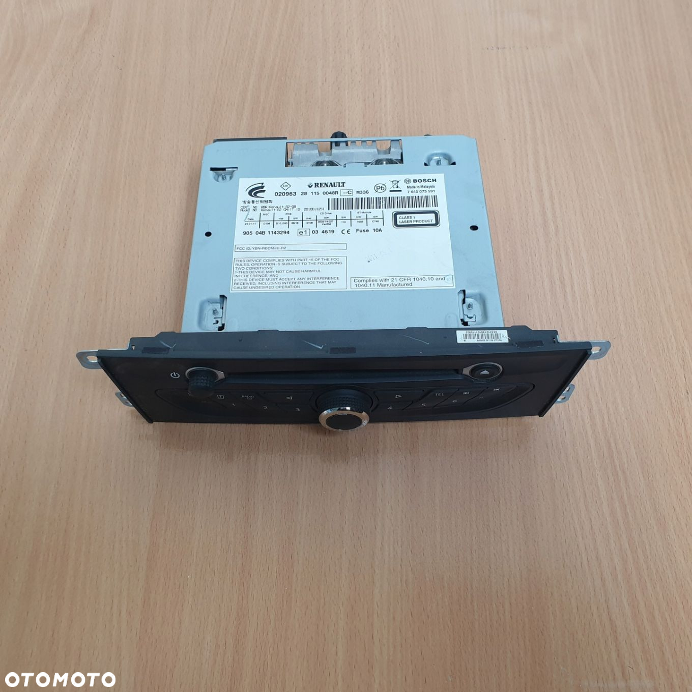 RADIO NAWIGACJA CD RENAULT LATITUDE 281150048R - 2