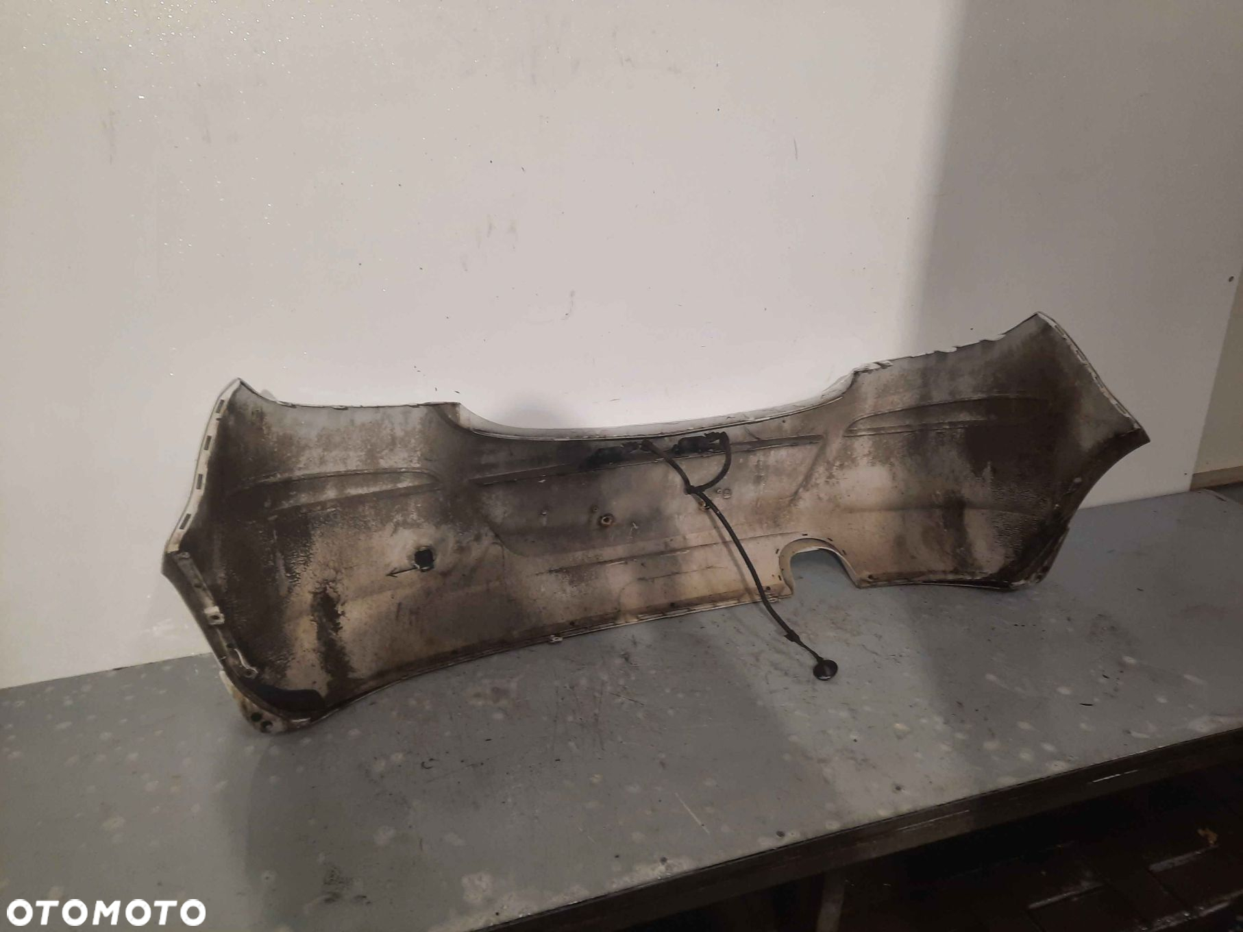} ZDERZAK TYŁ TYLNY OPEL CORSA D Y474 BIAŁY 3D 3 DRZWI HB - 5