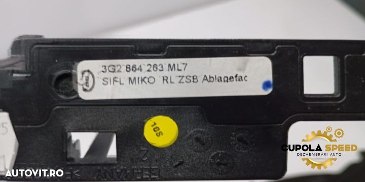 Consola centrala ( de Anglia ) 3G2864263ML Volkswagen VW Passat B8 [2 - 2