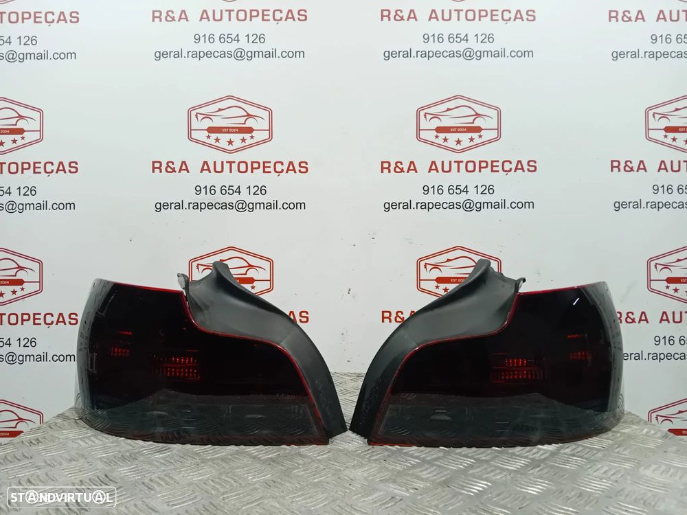 Farolins Trás Traseiro Esquerdo Direito Bmw Série 1 E82 E88 Pré LCI Escurecidos Originais - 9