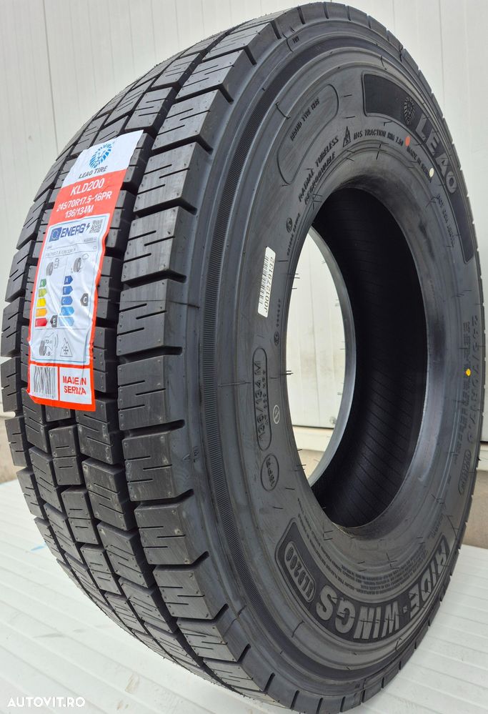 245/70 R17.5 , 136M, LEAO KLD200 16 P.R. , Anvelope de tractiune M+S - 3