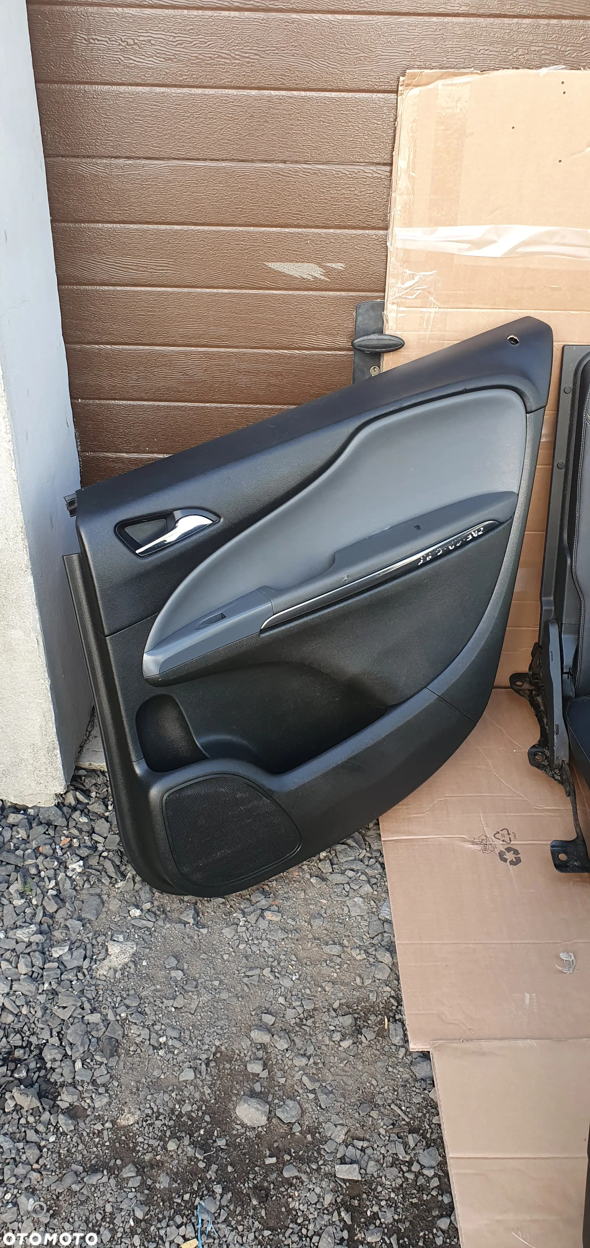 Fotele komplet kanapa pół skóra fotele boczki Opel Zafira C - 10