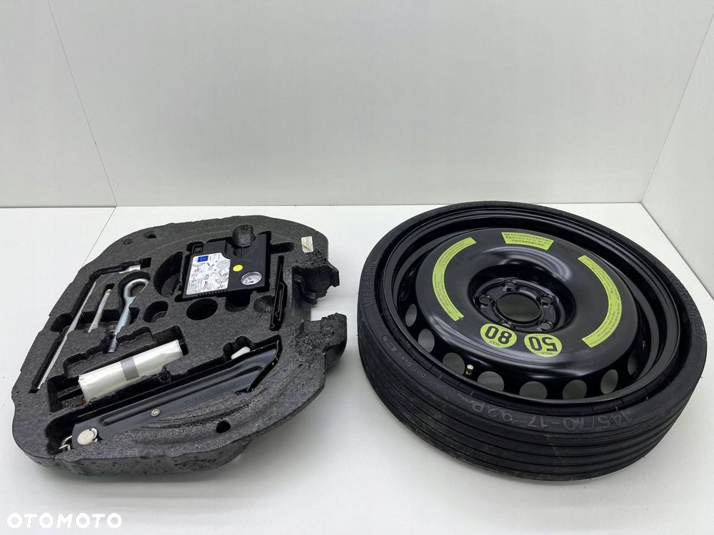 MERCEDES R172 SLK KOŁO DOJAZDOWE ZESTAW ET12 A1724000002 - 1