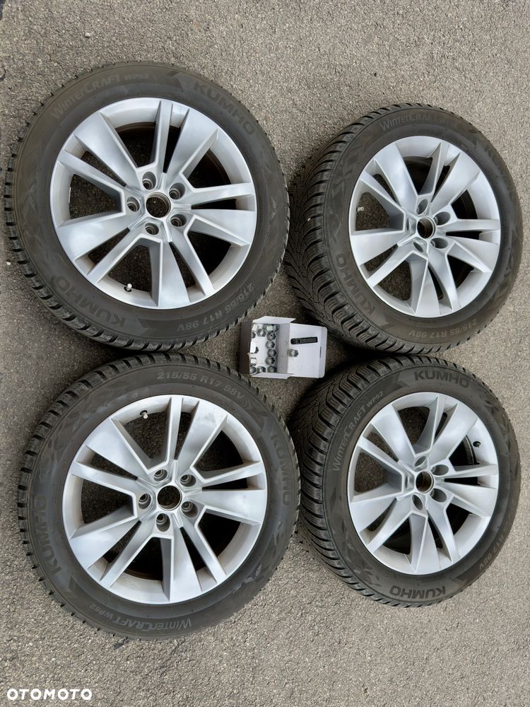 Opony zimowe Kumho wraz z felgami (OE Skoda) - 1