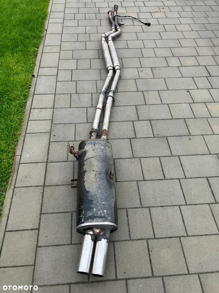 WYDECH BMW E30 TŁUMIK KOŃCOWY KOMPLETNY DWURURKA M20 R6 320i 323i 325i SWAP M50 M52 M54 SPORTOWY WYDECH FABRIKAT RAY TYP E79 L4239 DPE79-5 - 2