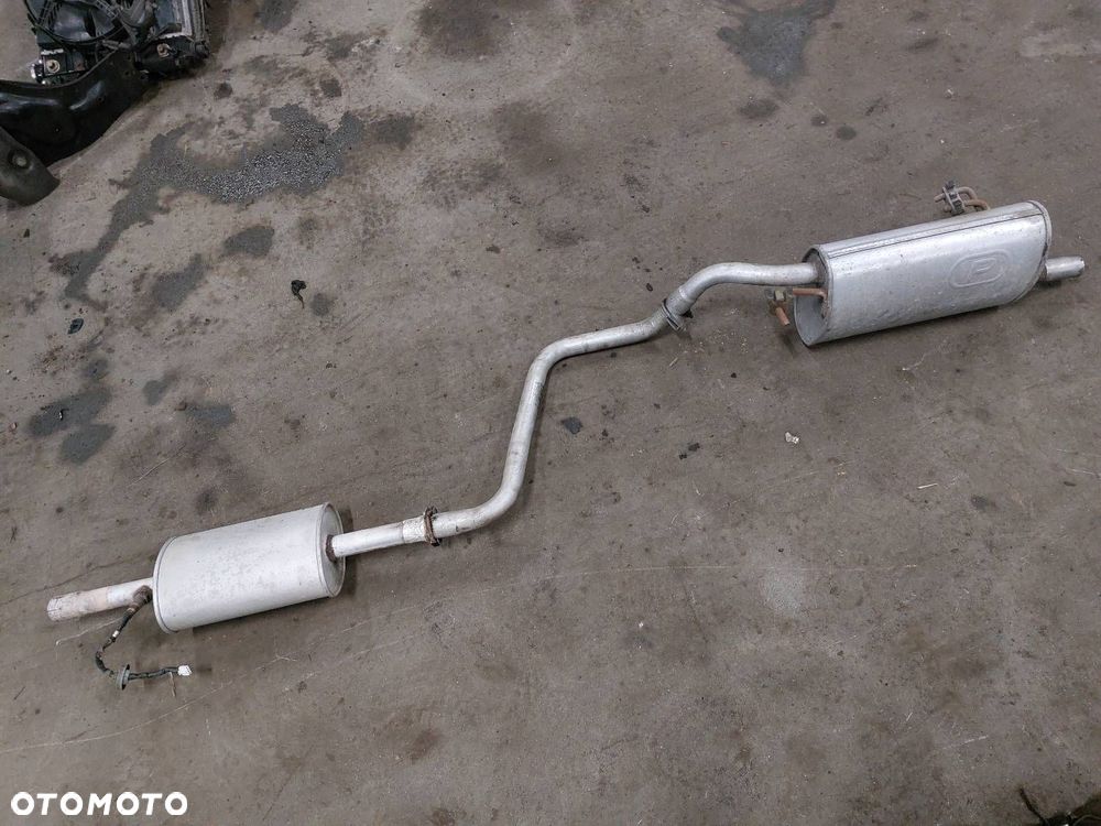 TŁUMIK WYDECH KOŃCOWY + ŚRODKOWY MITSUBISHI COLT VI 0258006568 - 1