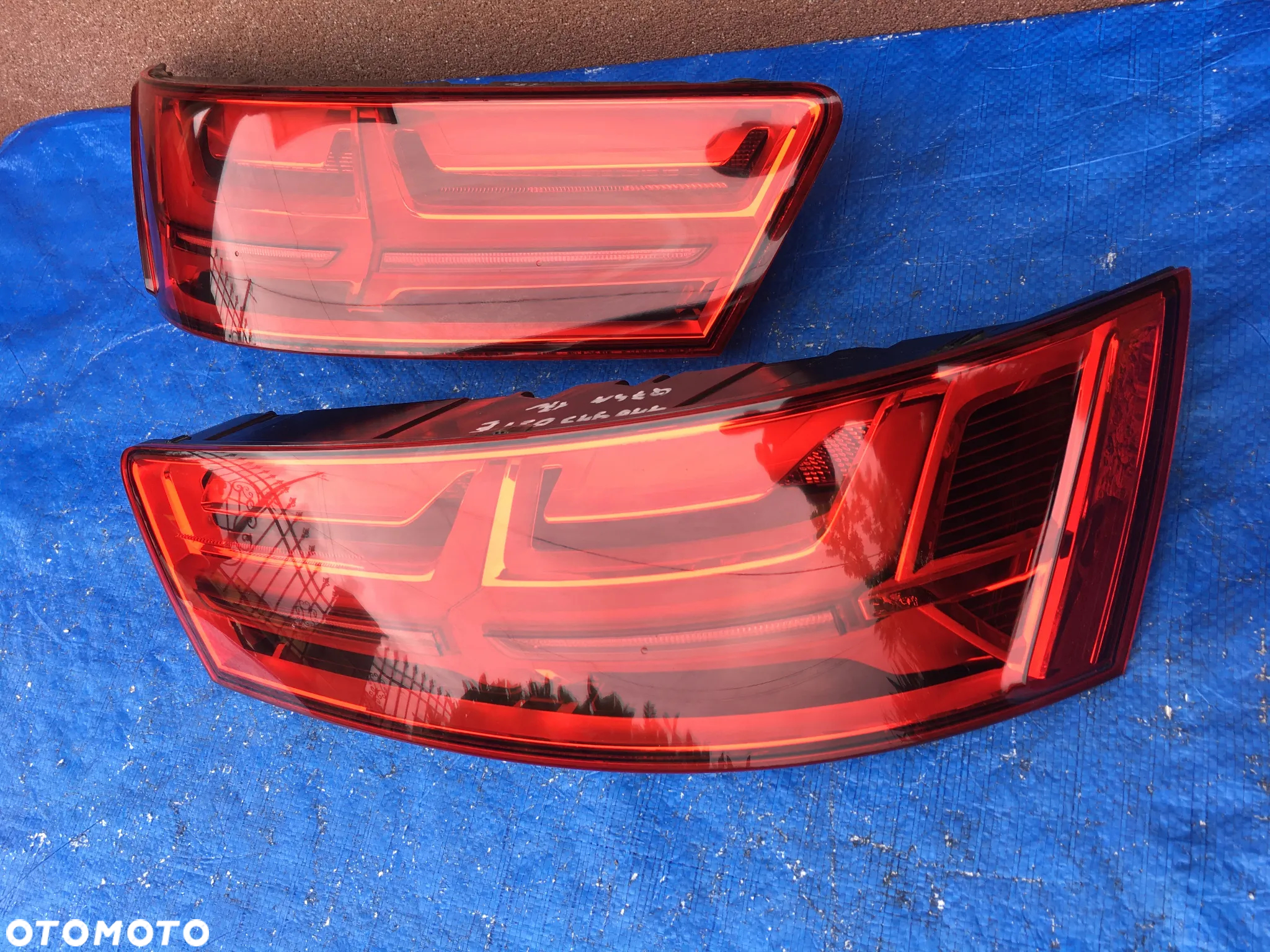 AUDI Q7 SQ7 4M  / MATRIX / EUROPA / LAMPY TYLNE LAMPA TYŁ / DYNAMICZNE / KOMPLET / ORYGINAŁ - 2