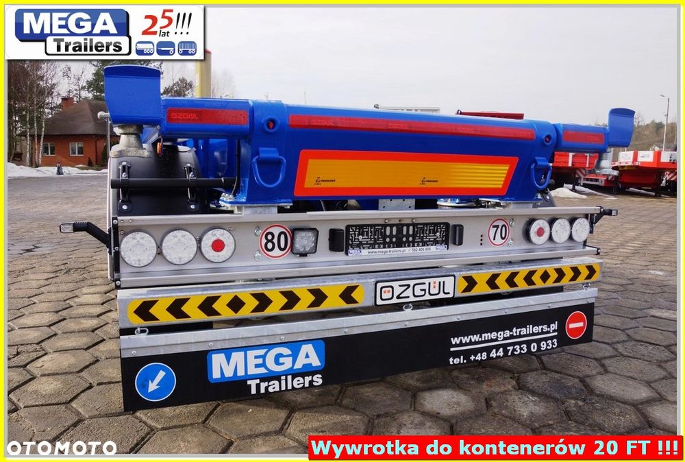 Inny Kontenerowa 20 FT / wywrot + Full ADR EX2, EX3, FL, OT - MEGA Trailers !!! - 24