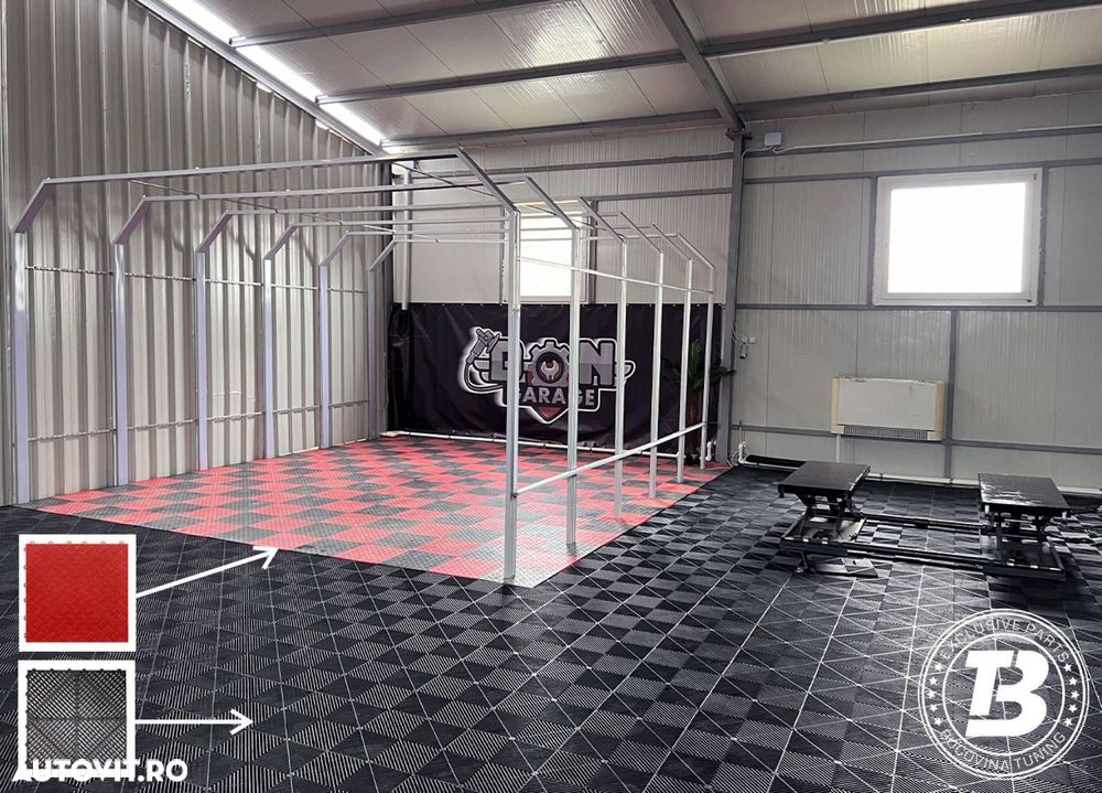 Pardoseala Modulara pentru Garaj Service Detailing - 15