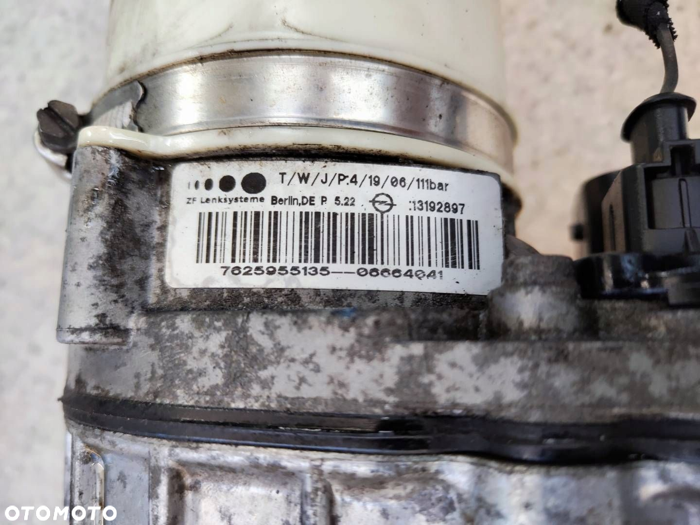 POMPA WSPOMAGANIA OPEL ASTRA H III 1.9 CDTI KOMBI - 7625955135 - 6