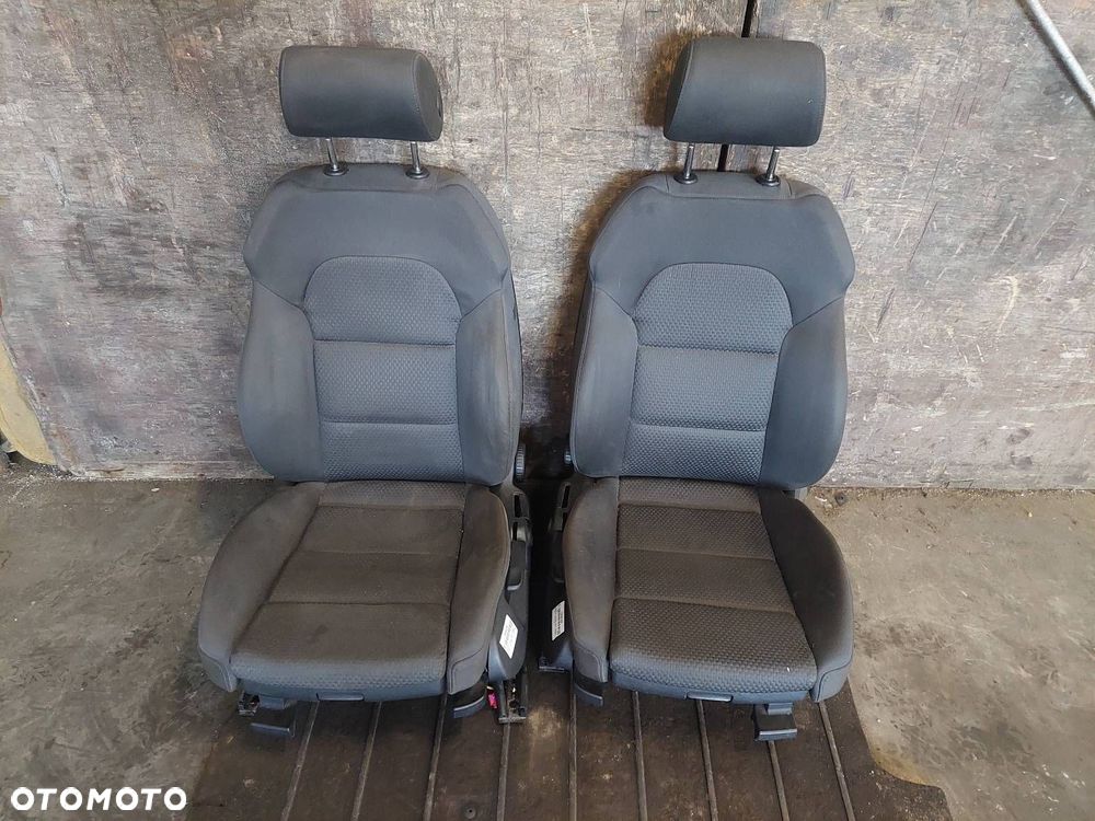 KOMPLET FOTELI LEWY PRAWY PRZÓD + KANAPA TYŁ + BOCZKI AUDI A6 C6 - 21
