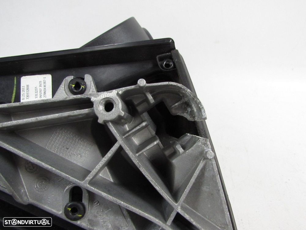 Estrutura do Retrovisor 1ª Fase Direito Seminovo/ Original BMW X3 (F25) 51167264... - 5