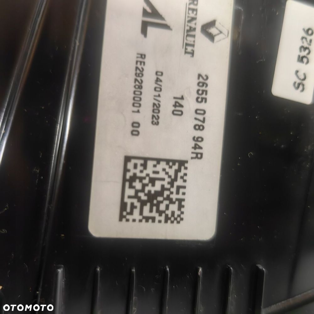 LAMPA TYLNA TYŁ PRAWA LED RENAULT CAPTUR II 265507894R 23R. - 5