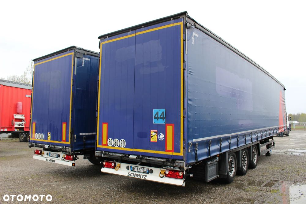 Schmitz Cargobull VARIOS /FIRANKA  /OSIE SCHMITZ / DACH PODNOSZONY/ RAMA OCYNK /SERWIS FR / IDEALNY STAN / - 7