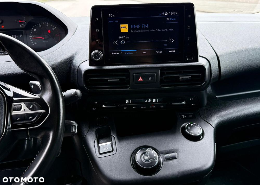 Peugeot Partner 1.5 130KM Automat 3 Osobwy Salon Polska Bezwypadkowy FVAT23% - 27