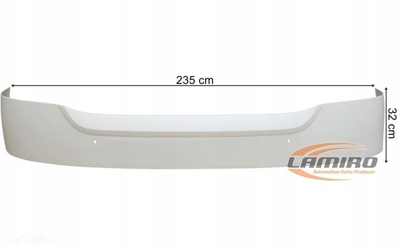 DAF XF106 XF105 SPOILER PANEL OWIEWKA OSŁONA PRZECIWSŁONECZNA BLENDA - 1