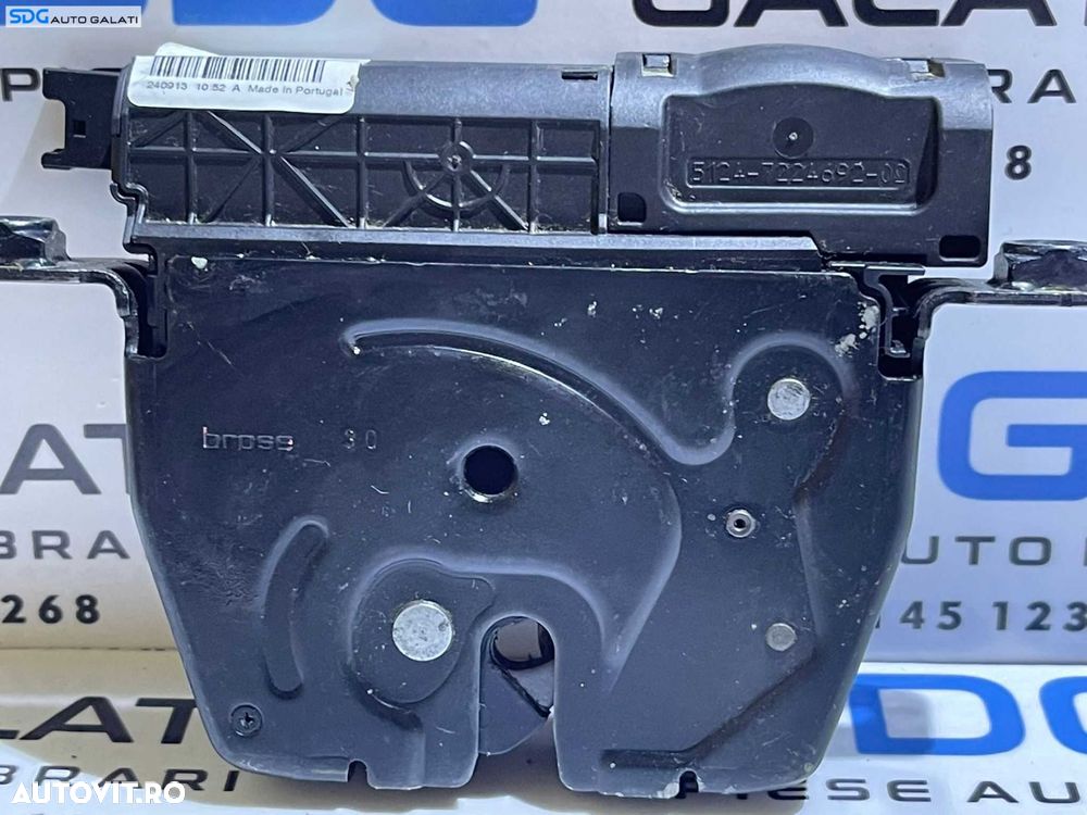 Incuietoare Broasca Capota Portbagaj BMW Seria 5 F10 2010 - 2017 Cod 7191212 918064 918064105 163672 16367210 7224692 [B3335] - 4