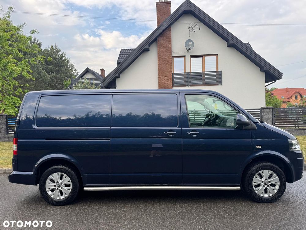 Volkswagen TRANSPORTER T5 L2H1 LIFT Długi Klima Elektryka Tempomat Furgon 3os. Rury Hak Pdc - 4