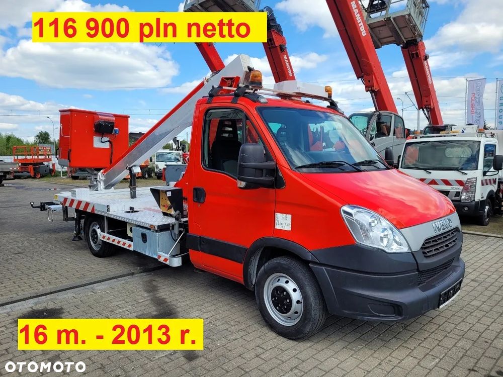 Renault Maxity podnośnik koszowy 26 m 25 m 24 m 22 m 21 m 20 m 18 m - 16