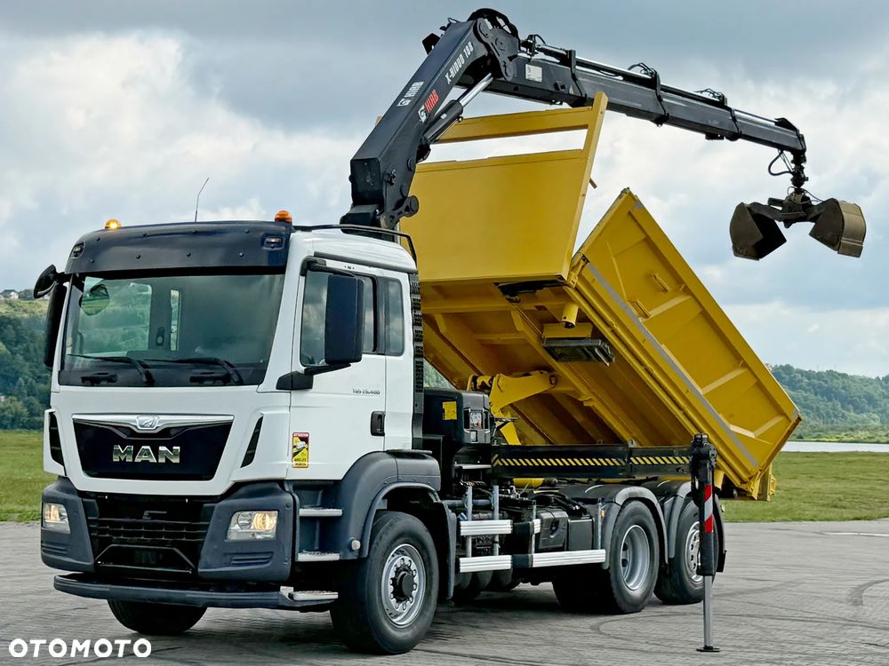MAN TGS 26.400 *WYWROTKA 4,75m *HIAB X - HIDUO 188 E-3/PILOT *6x4 *STAN BDB - 3