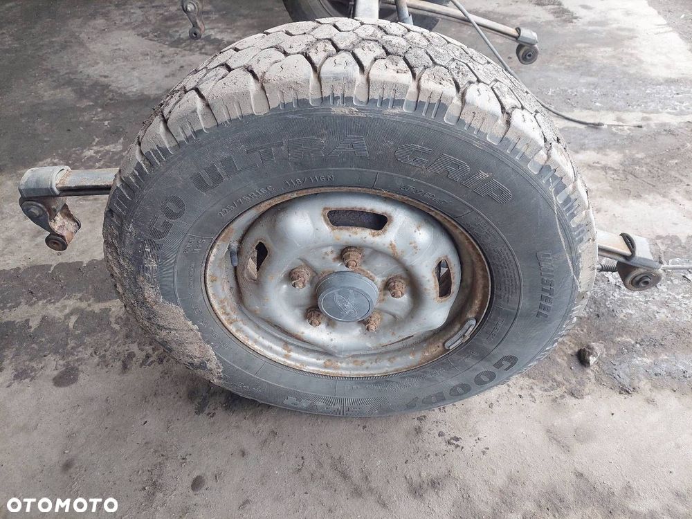 OŚ BELKA ZAWIESZENIA TYŁ RESORY KOŁA NA PRZYCZEPKĘ TRANSIT V VI 00-06 - 2