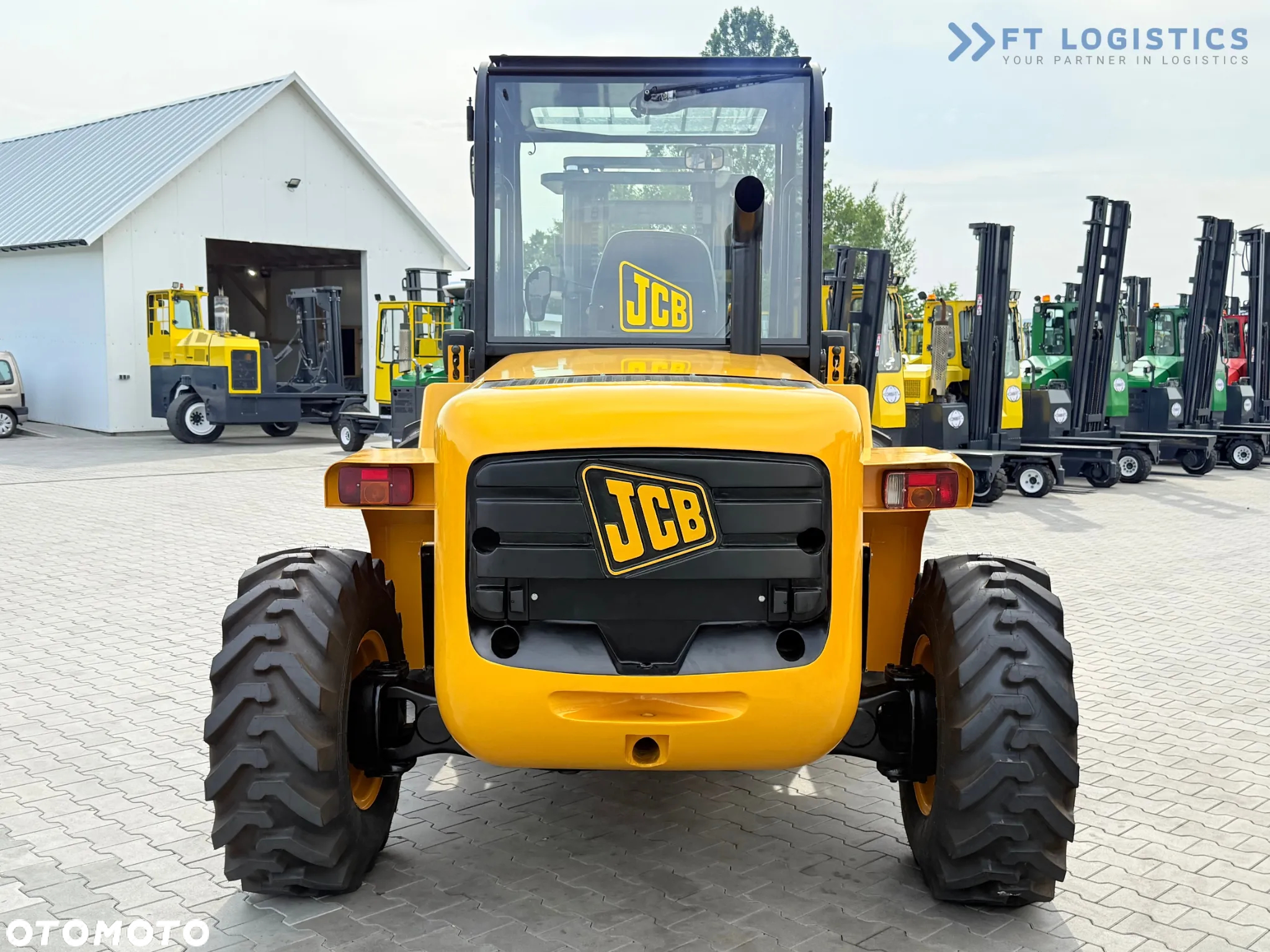 JCB 940 / DIESEL / TRIPLEX 4500MM / POZYCJONER / PRZESÓW WIDEŁ / 4T / NOWE OPONY / JAK NOWY - 13