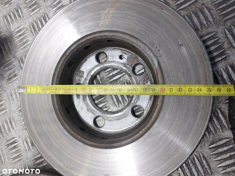 TARCZE HAMULCOWE PRZÓD + KLOCKI + ZACISKI SKODA FABIA I 1.2 6V - 4