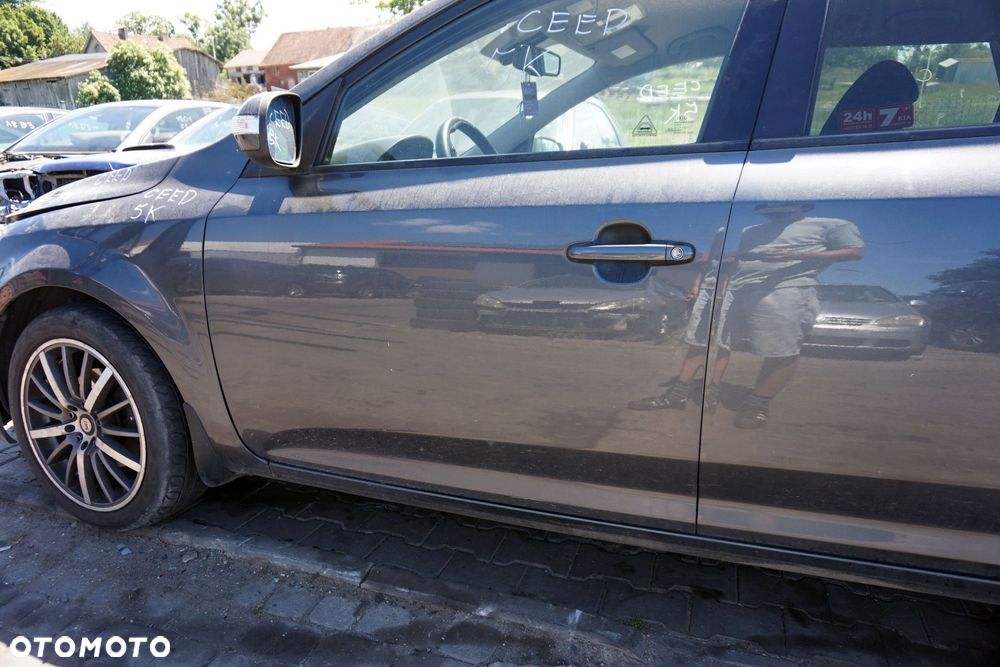 DRZWI PRZEDNIE LEWE CEED I LIFT KOMBI 5K  CZARNY KIA 2009-2012 - 2
