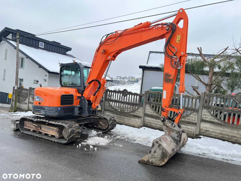 Doosan DX85R-3 * Koparka Gąsienicowa Doosan DX 85 * 8 Ton * Zerowy Obrys * Stan Bardzo Dobry * Midi Koparka * Klimatyzacja * - 6