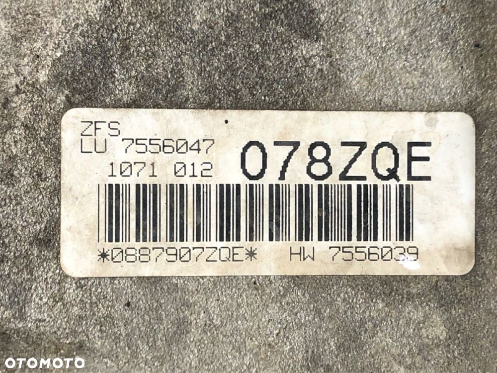 SKRZYNIA BIEGÓW  BMW 5 (E60) 2003 - 2010 520 d 120 kW [163 KM] olej napędowy 2005 - 2009 7556047 - 9