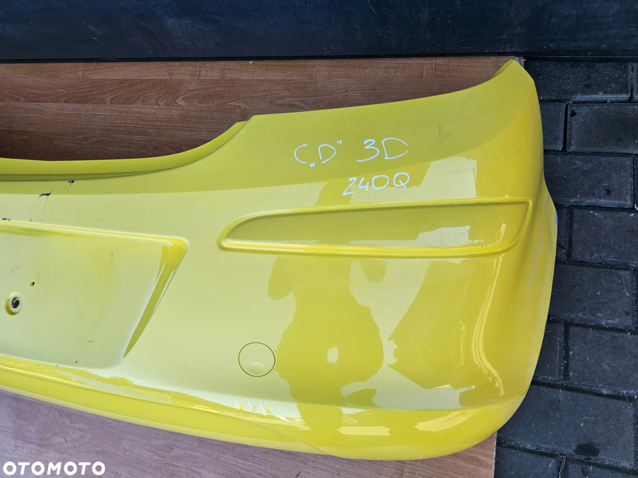 ZDERZAK TYŁ TYLNY OPEL CORSA D 3D Z40Q - 5