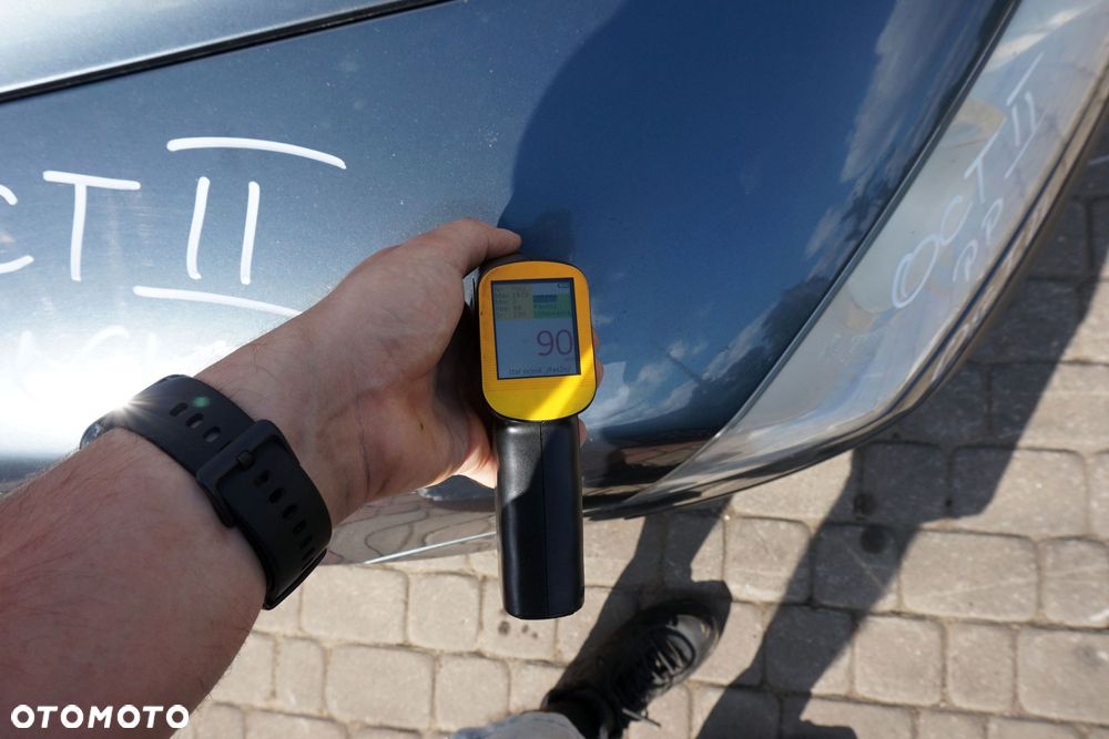 MASKA ZDERZAK BŁOTNIKI LAMPY OCTAVIA II 1Z5 9901 LV7F  SKODA 2004-2008 SZARY PRZÓD KOMPLETNY - 18