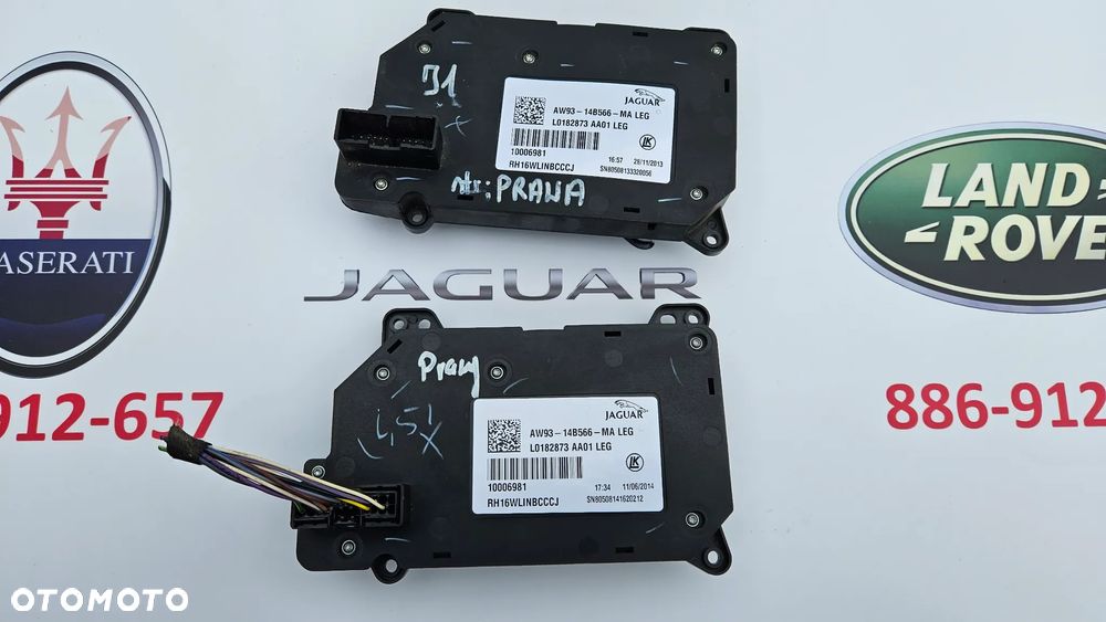 Jaguar XJ 351 2010-2015 Panel sterowania fotelem prawym Panel fotela prawy AW93-14B566-MA - 3