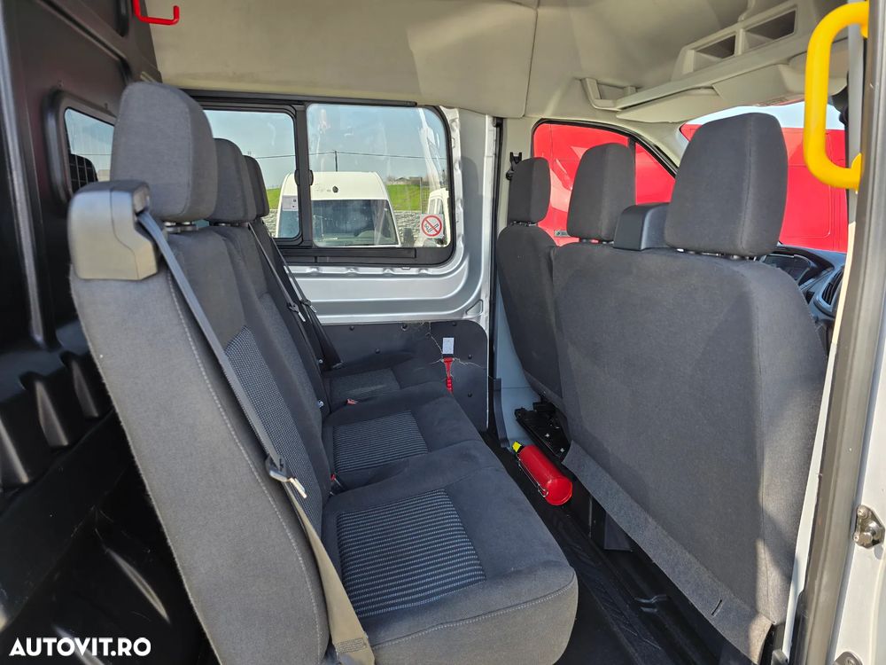 Ford Transit DOKA 6 Locuri+DUBĂ L4H3 Long - 19