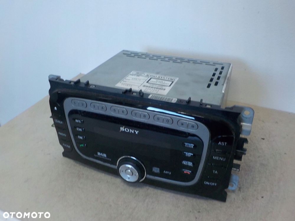 FORD GALAXY II S-MAX RADIO FABRYCZNE SONY KOD DAB MP3 - 4