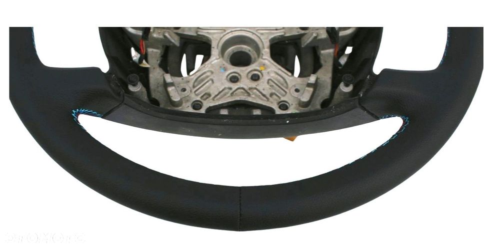 KIEROWNICA BMW SERIA 7 E65 E66 PRZEDLIFT LIFT NOWA SKÓRA OBSZYTA - 4