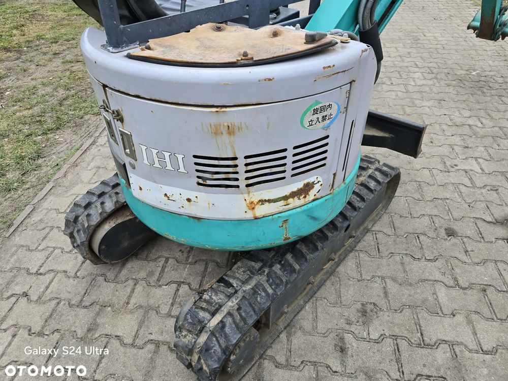 Kubota IHI is9ux Japonska minikoparka Oryginalna po serwisie 1 tona 1653 moto godziny Yanmar Film - 25